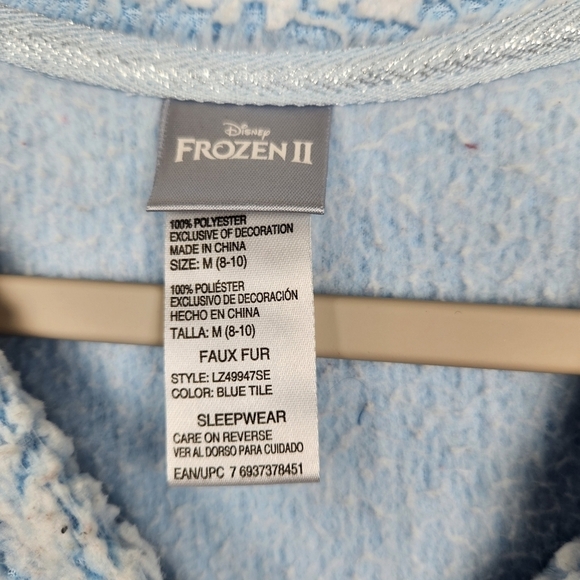 Disney Frozen Olaf Chillin Sherpa Sweatshirt Cute Christmas Sweater Size Medium - Picture 5 of 6